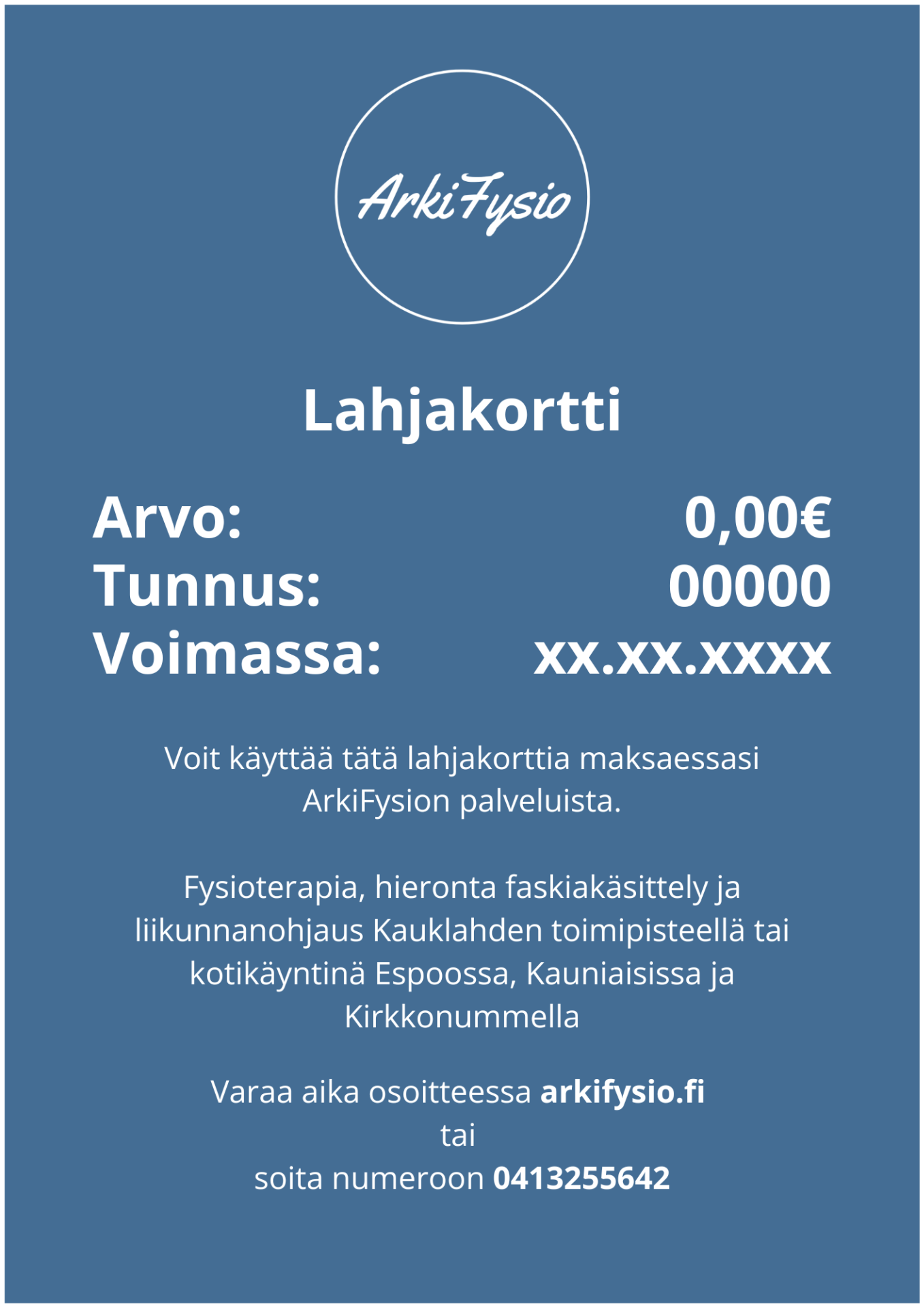 Lahjakortti